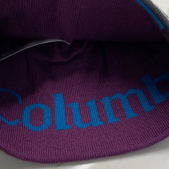 COLUMBIA LARGE/X LARGE REVERSIBLE YOUTH BEANIE NEW - Picture 3 of 7